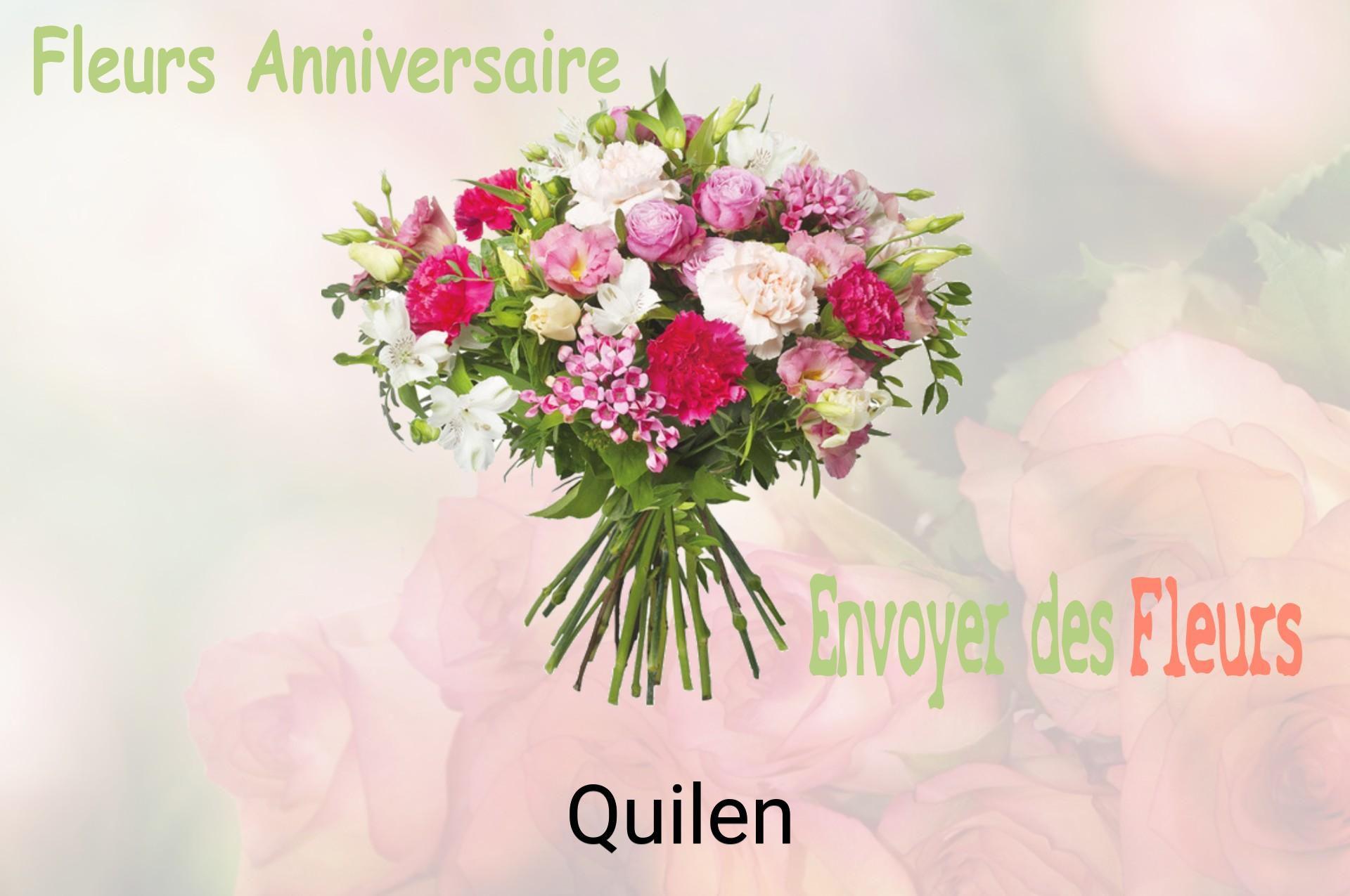 Bouquet de fleurs d’anniversaire livré à Quilen