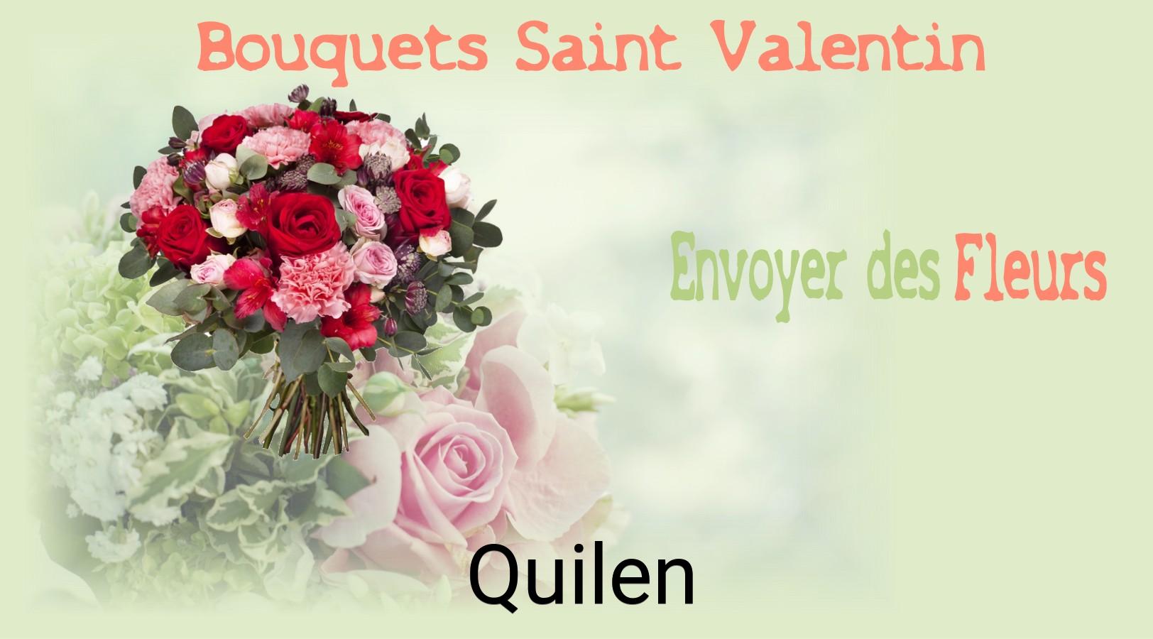 Roses de Saint-Valentin livrées à Quilen